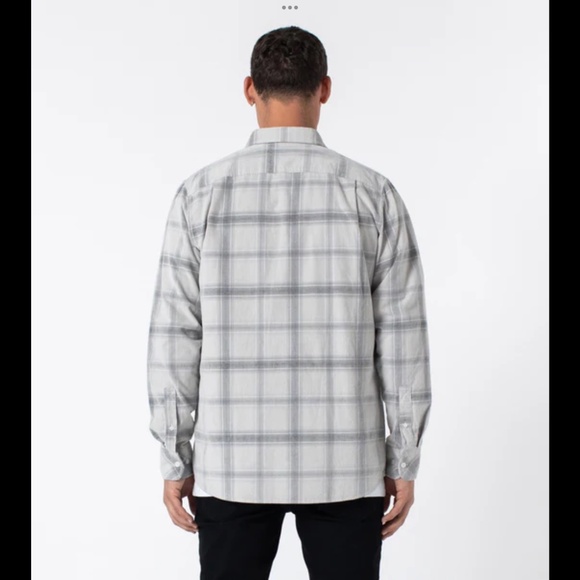 Zanerobe Work Cord LS Shirt LT Grey Sz: XL - Picture 10 of 10